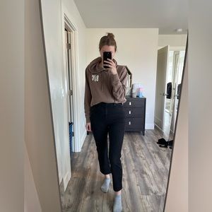 Levi’s Premium 70s High Slim Straight Jeans in Black